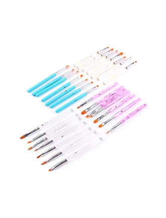 7 Piece Nail Art Brush Set