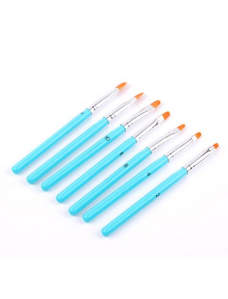 7 Piece Nail Art Brush Set
