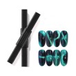 Dual Headed Cat Eye Nail Art Magnetic Strip Tool