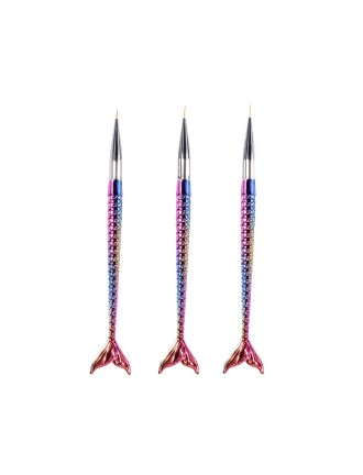 Fishtail Nail Art Brush Set
