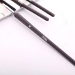 3-Pack Black Nail Art Brushes