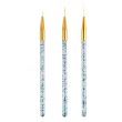 Glitter Handle Nail Art Brush Set