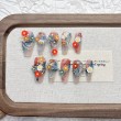 Spring Flower Handmade Nail Art