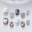 Hand-painted Graffiti Nail Art