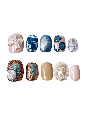 Hand Painted Nail Art