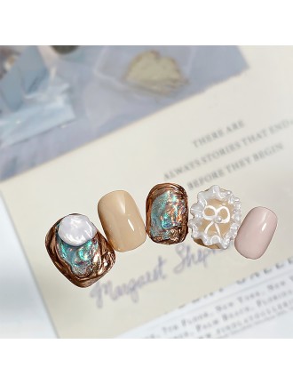 Hand Painted Nail Art