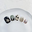 Exquisite Hand-Painted Floral Nail Art