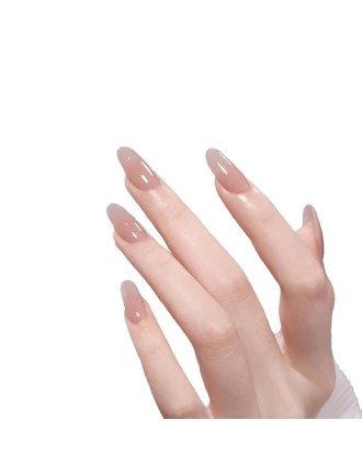 Handmade Nude Nail Art