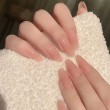 Handmade Nude Nail Art