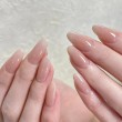 Handmade Nude Nail Art