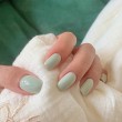 Mint Green Nail Art