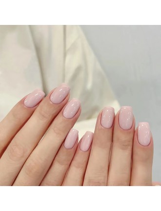 Pink Adorned Nail Art