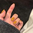 Yellow Handmade Nail Tips