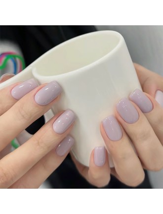 Premium Purple Nail Art