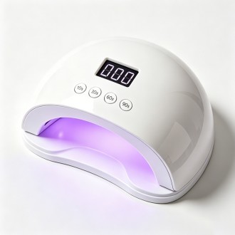 Multifunctional Nail Art Kit Includes Nail Lamp and Stainless Steel Nail Tools