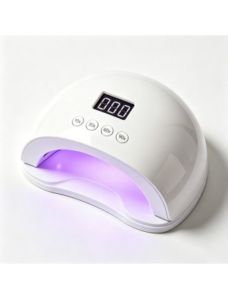 Multifunctional Nail Art Kit Includes Nail Lamp and Stainless Steel Nail Tools