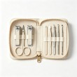 Professional Portable Nail Care Set with Premium PU Case for Home & Salon