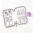 Portable Professional Nail Care Set with Color-Matching PU Case