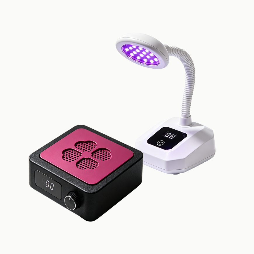 Professional 2-in-1 Nail Care System for Salon & Home Use